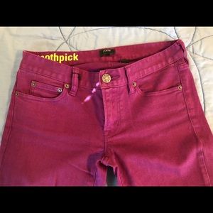 J.Crew Snazzy Purple Jeans